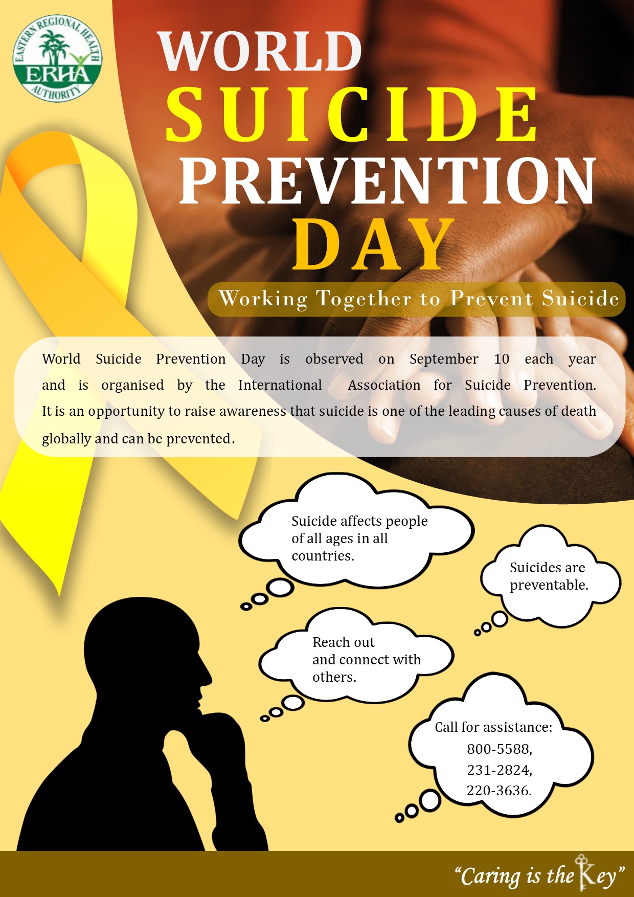 World Suicide Prevention Day Eastern Regional Health Authority