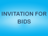 Invitation for Bids – Health Services Support Program
