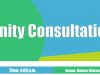 Community Consultation at the Matura Outreach Centre