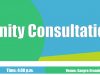 Community Consultation at the Sangre Grande Hospital