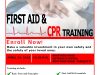 First Aid and CPR Training